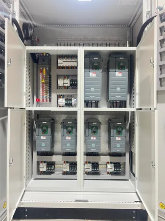 Heavy MCC Motor Control Center with 6 VFDs